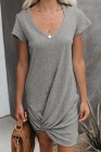 Gray Tshirt Dress